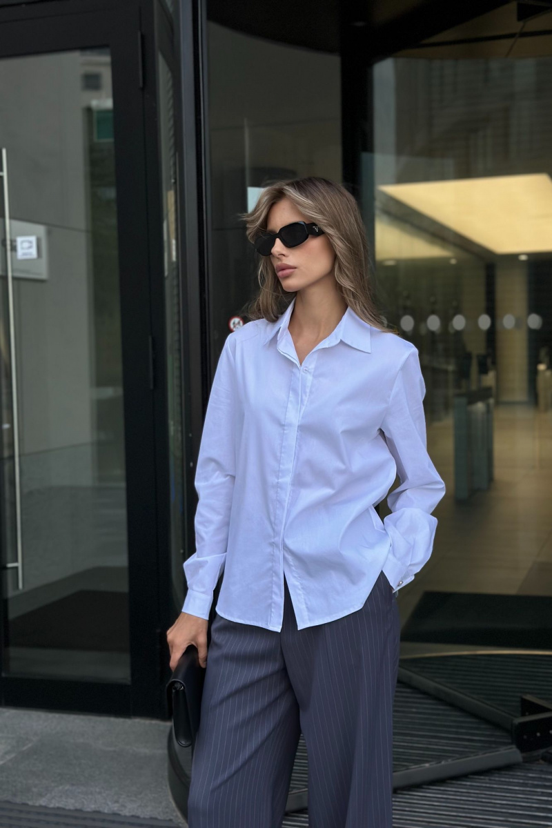 Блузы THE.WOMAN 0221 белый