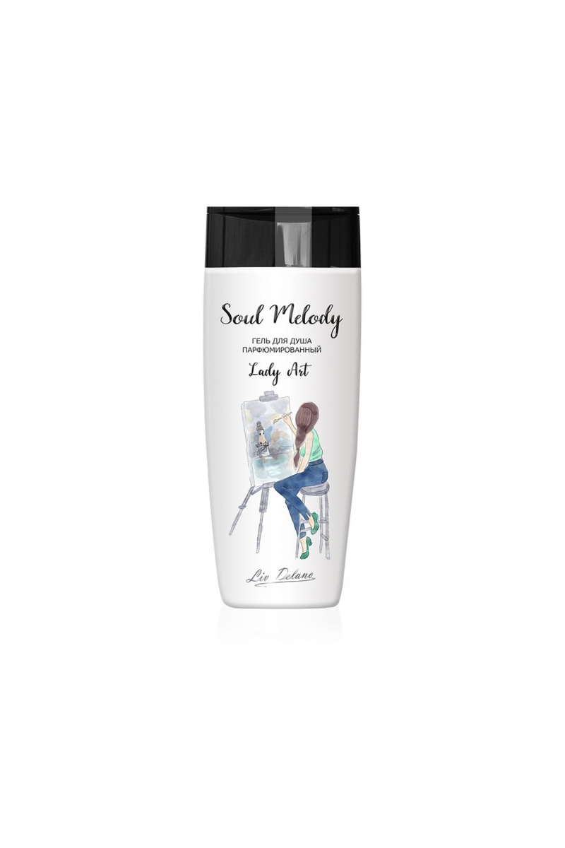 Для душа и ванны LIV DELANO Soul Melody Lady Art Гель для душа парфюмированный