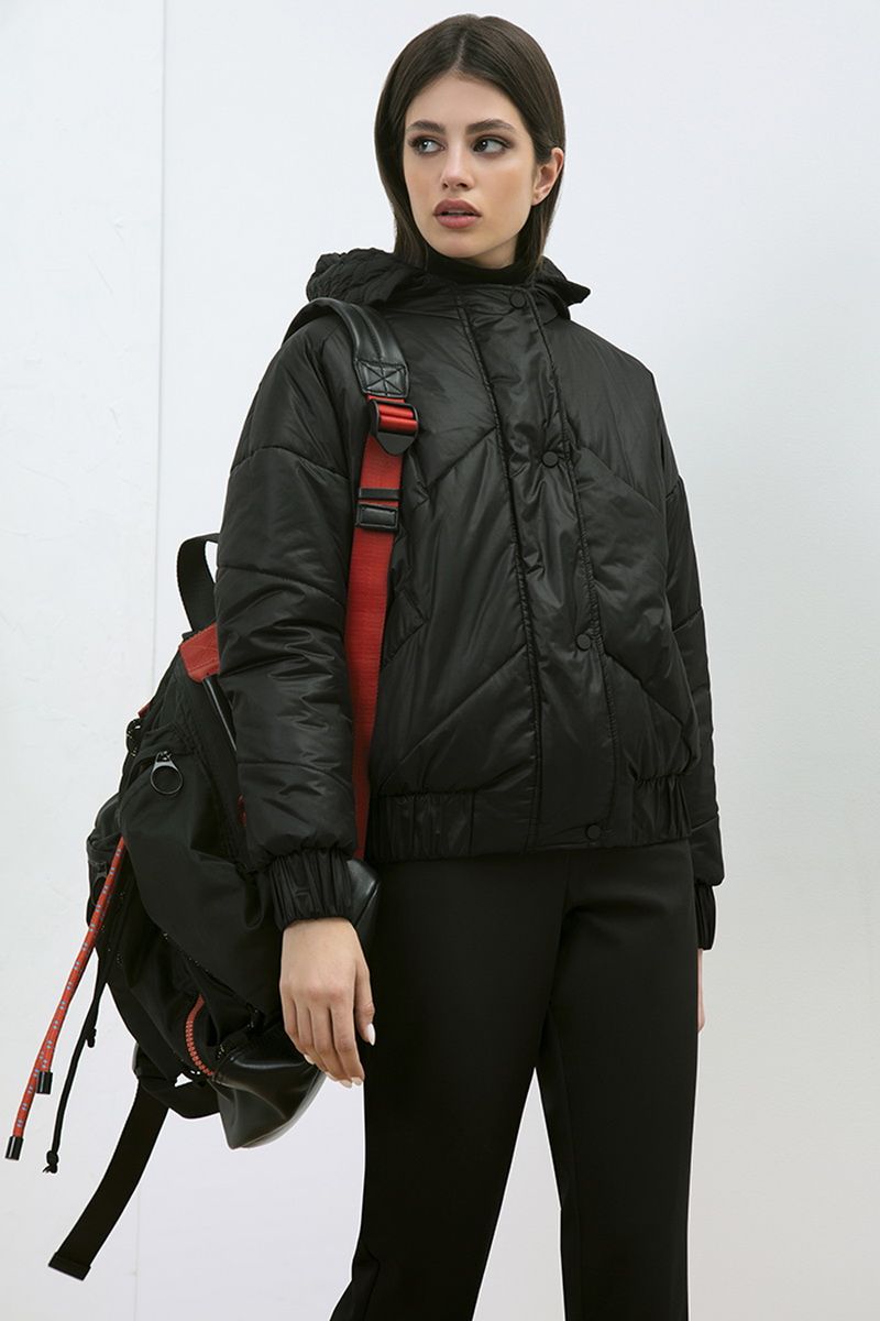 Женская куртка LaVeLa L70008 черный