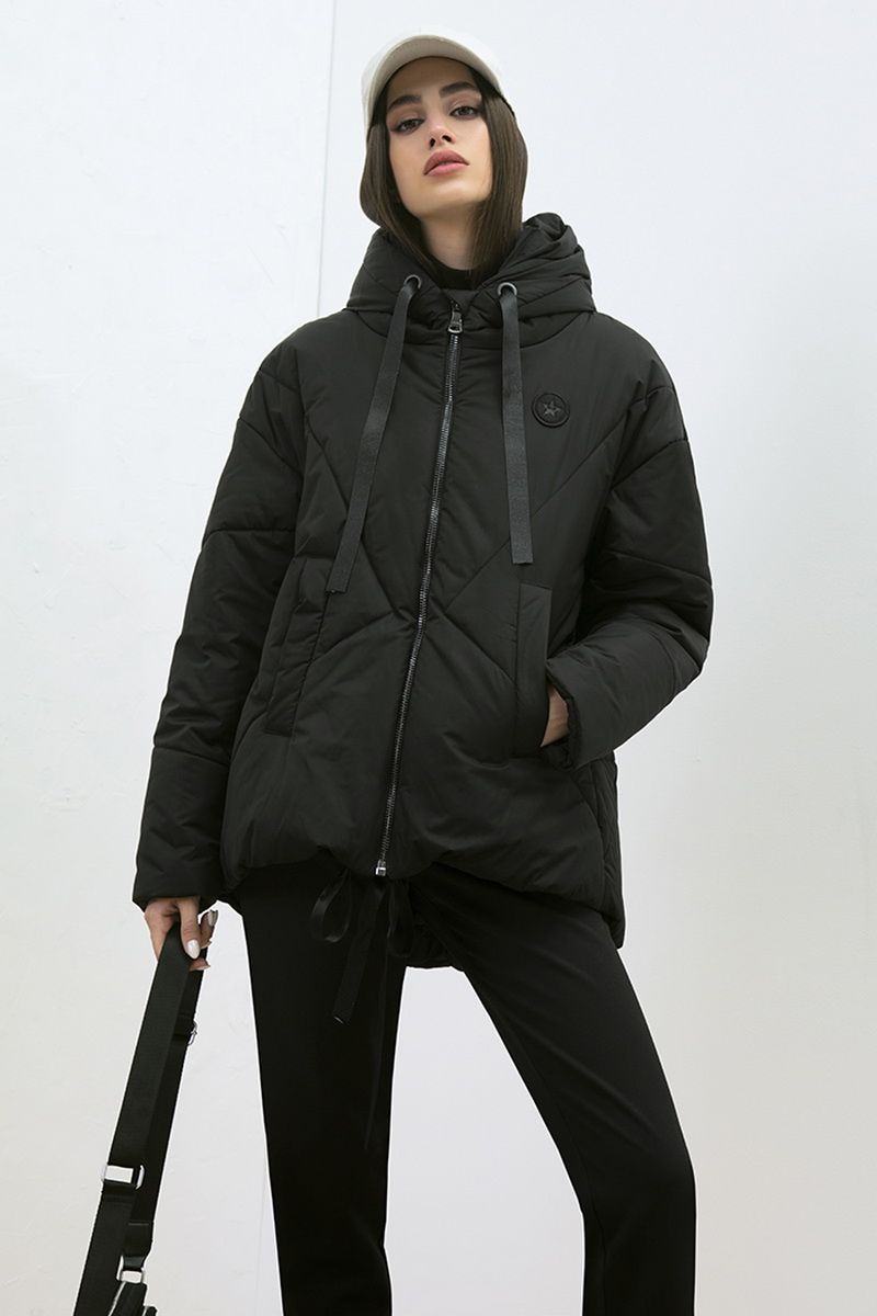 Женская куртка LaVeLa L70002 черный