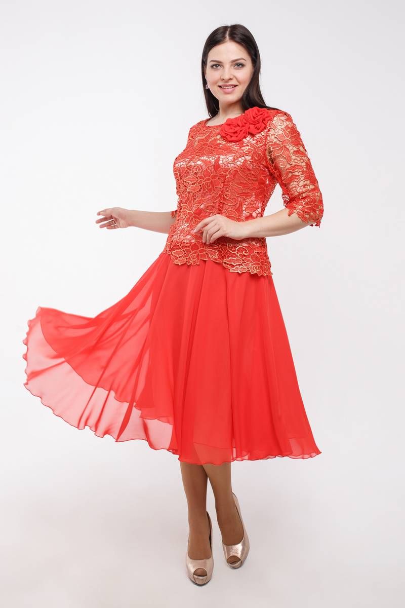 Платья Art Oliya 8--47 красный