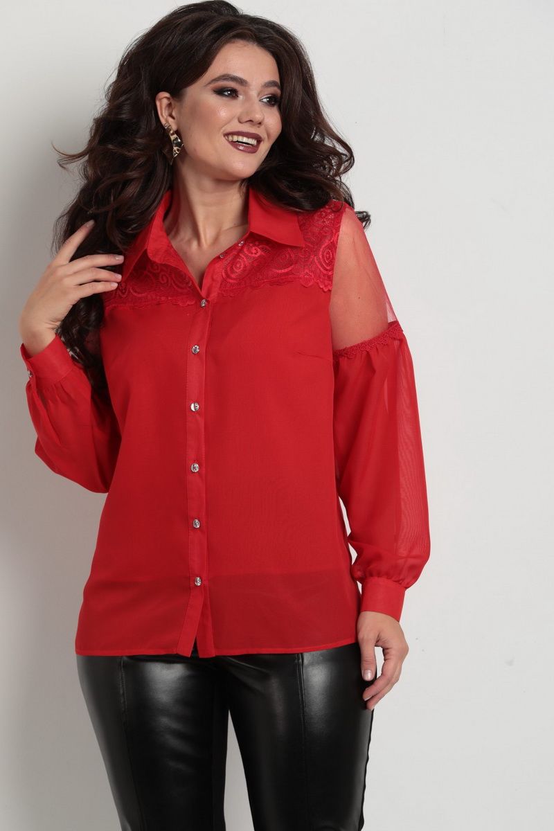 Блузы Solomeya Lux 742 красный