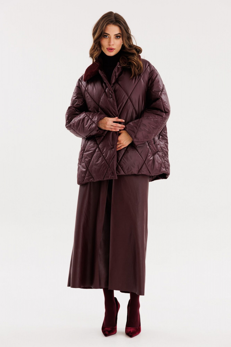 Женская куртка EOLA 2701 бордовый