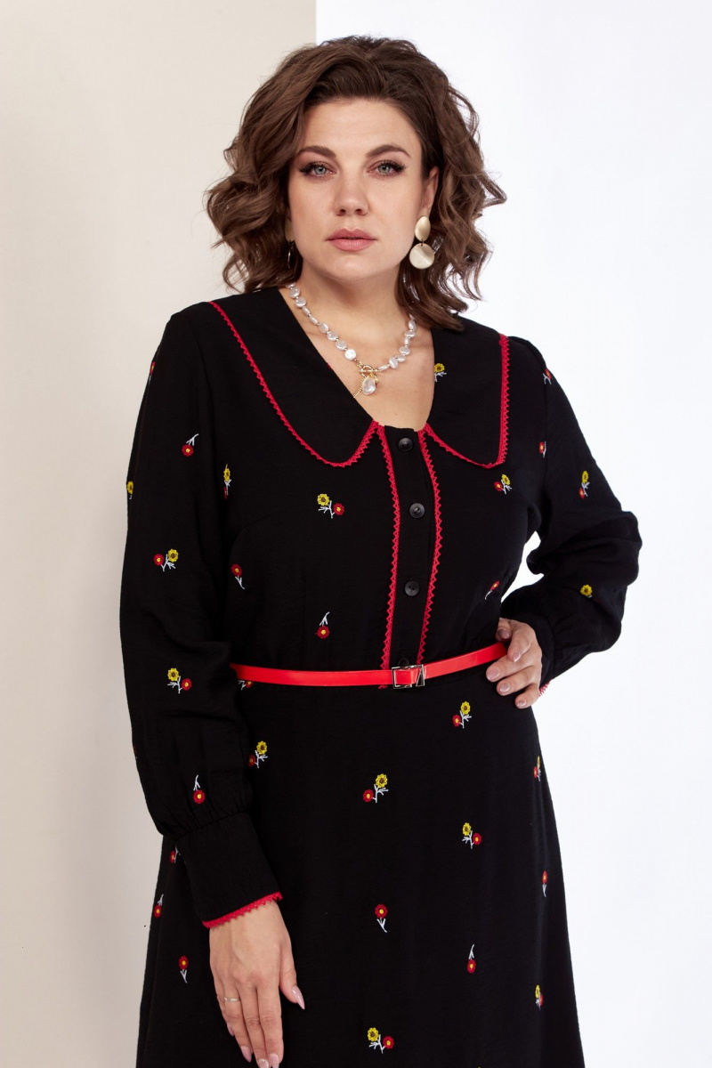 Платья AVA fashion М-082 черный