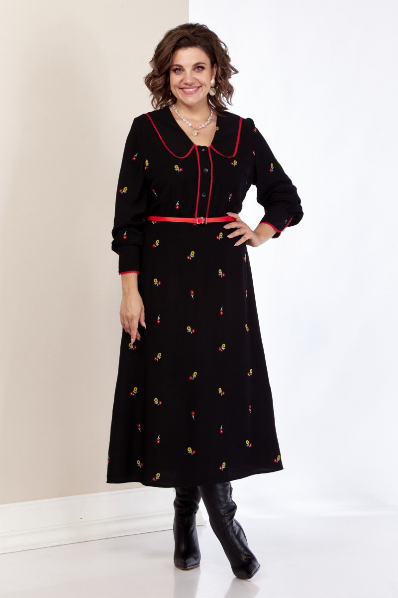 Платья AVA fashion М-082 черный