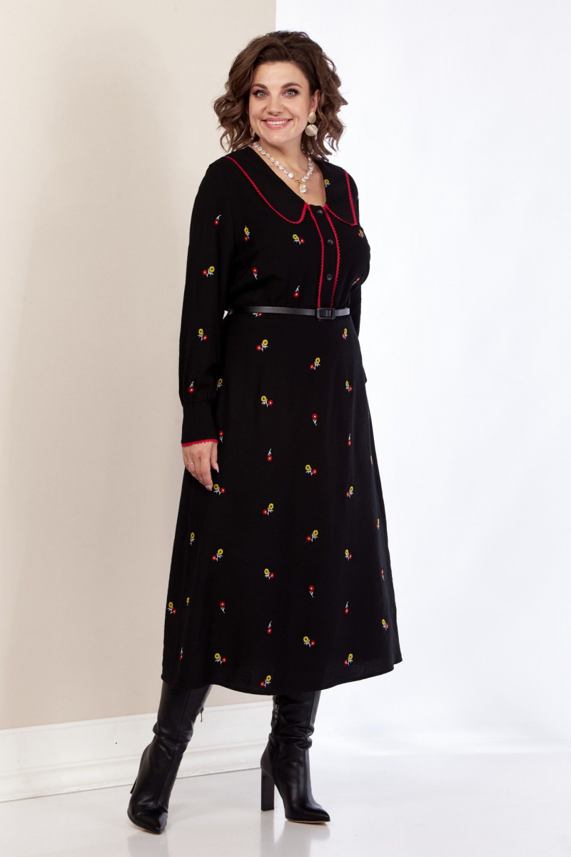 Платья AVA fashion М-082 черный