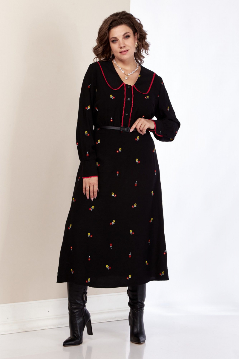 Платья AVA fashion М-082 черный