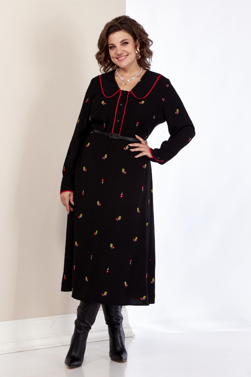 Платья AVA fashion М-082 черный
