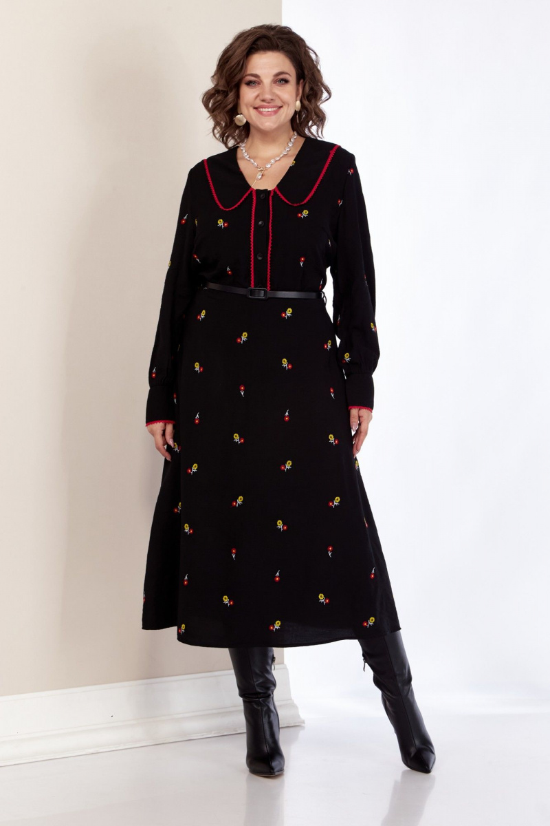 Платья AVA fashion М-082 черный
