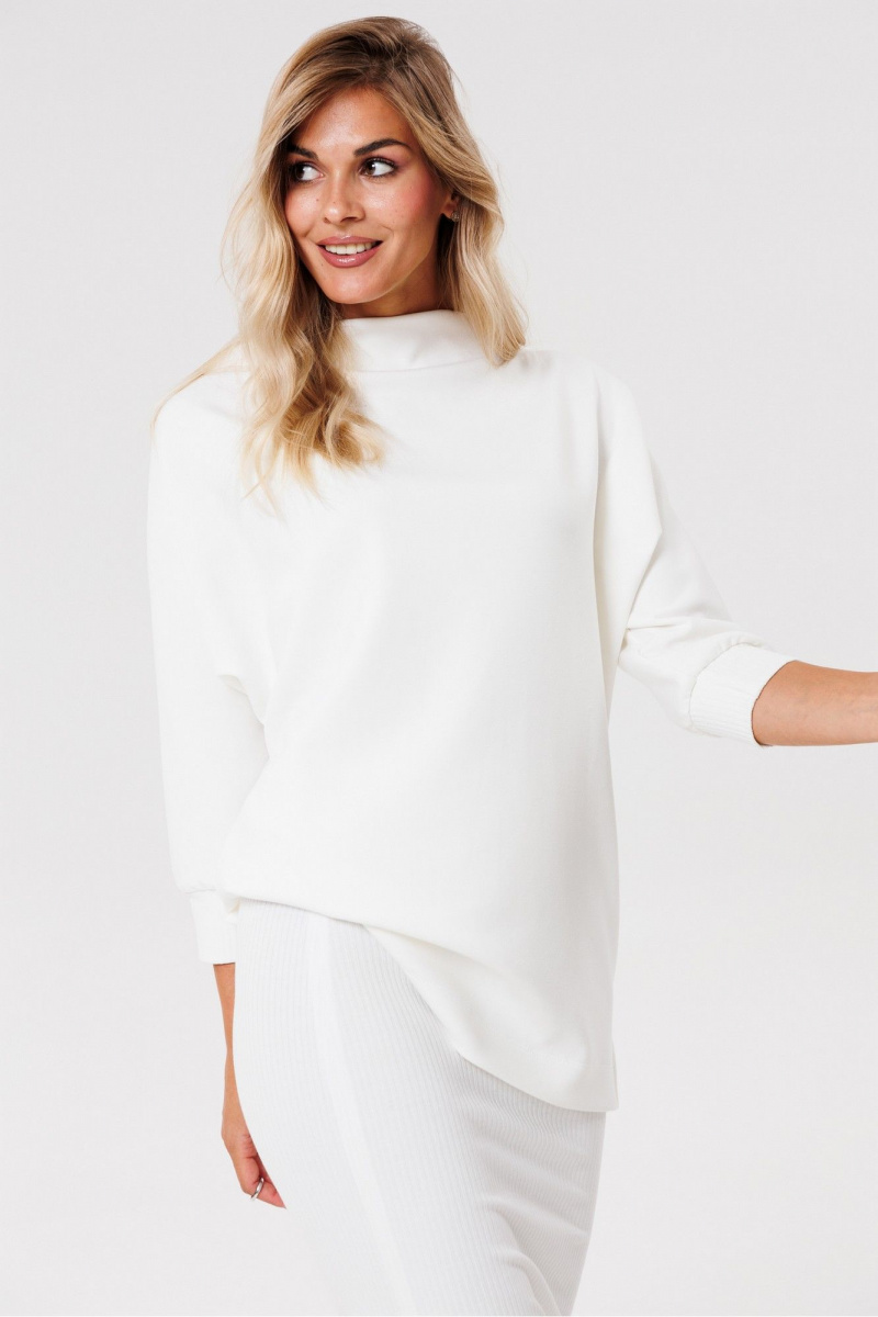 Джемперы PRATA wear S007 белый