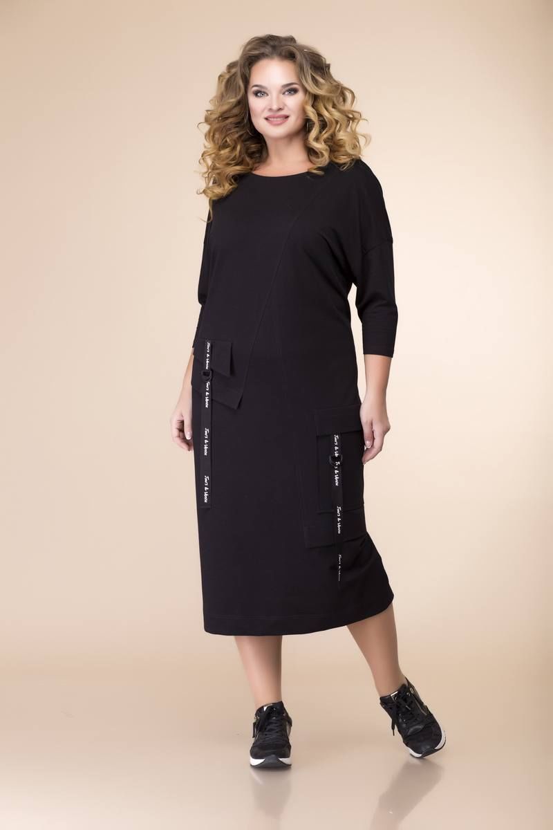 Платье Romanovich Style 1-2083 черный