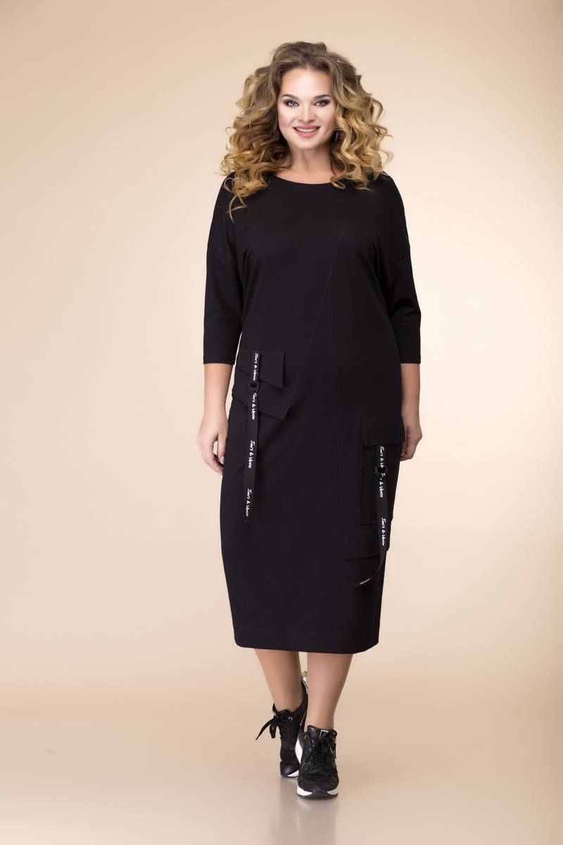 Платье Romanovich Style 1-2083 черный
