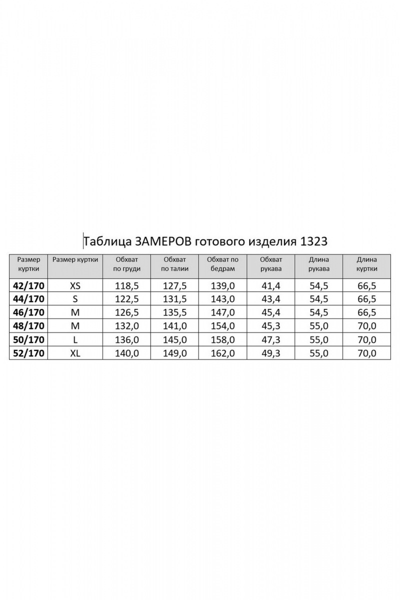 Женская куртка RINKA 1323/1