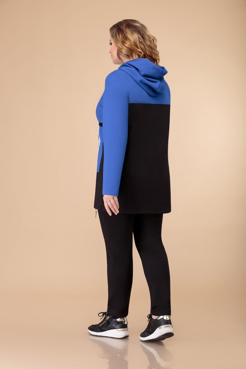 Брючный комплект Svetlana-Style 1490 черный+синий