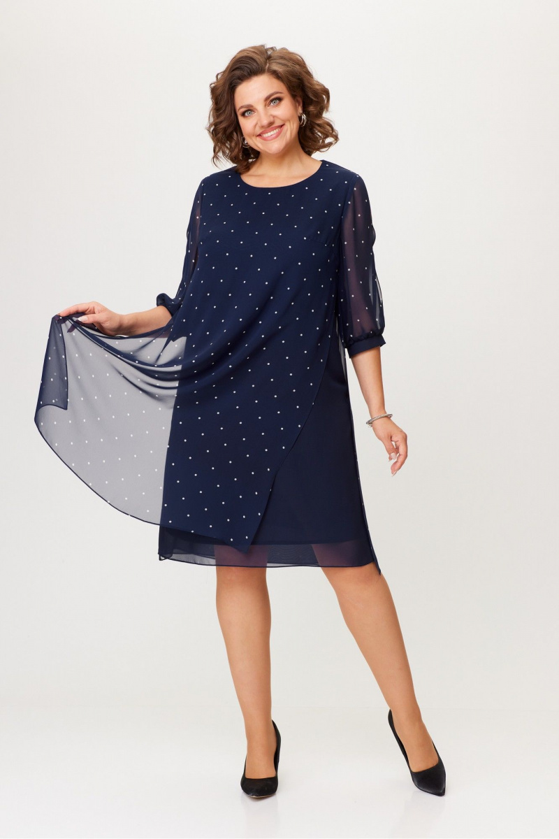 Платья Moda Versal П2484 темно-синий