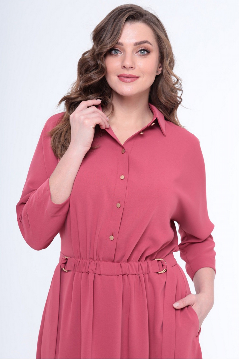 Платья Le Collect 245 ягодный_щербет
