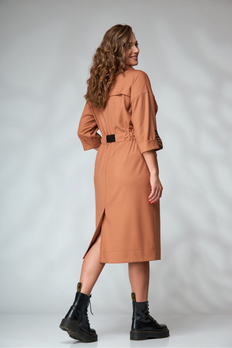 Платья Le Collect 348 карамель