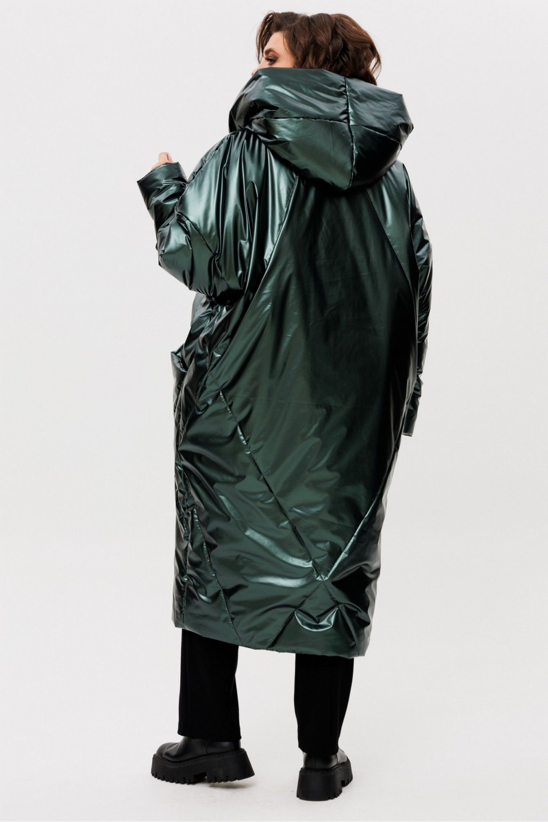 Женское пальто Rumoda 2235 зеленый
