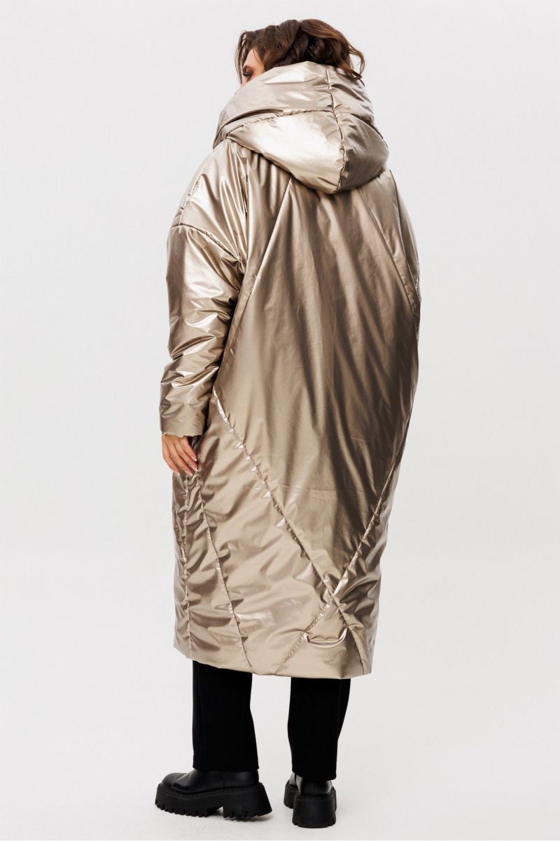 Женское пальто Rumoda 2235 золотой