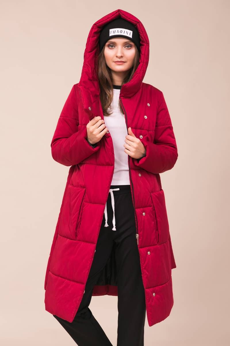 Женское пальто Winkler’s World 614ппз красный