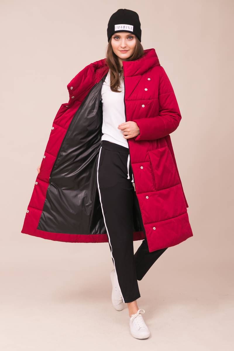 Женское пальто Winkler’s World 614ппз красный