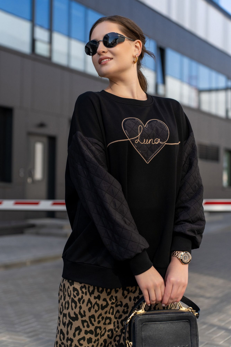 Джемперы Luna 191 чёрный
