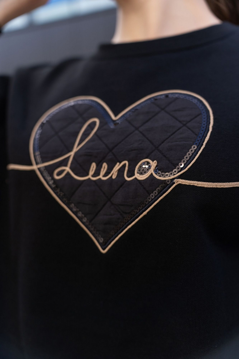Брючный комплект Luna 193 чёрный