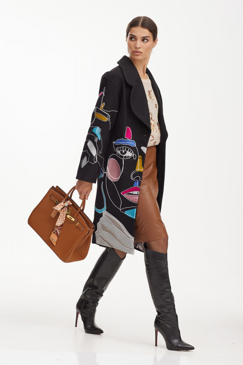 Женское пальто NiV NiV fashion 2468