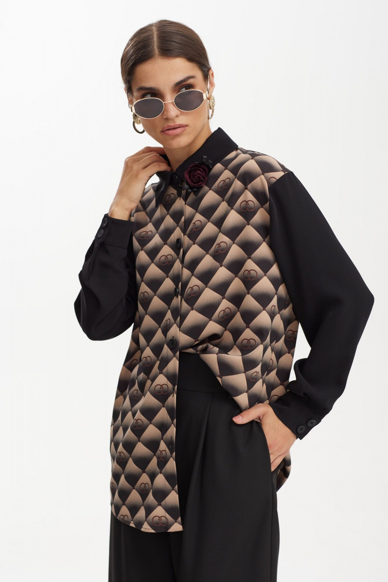 Рубашки NiV NiV fashion 3144