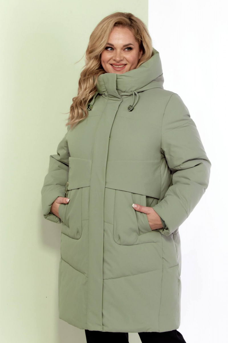 Женская куртка Shetti 2170 фисташка