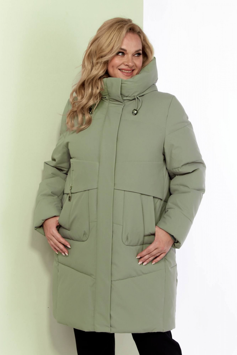 Женская куртка Shetti 2170 фисташка