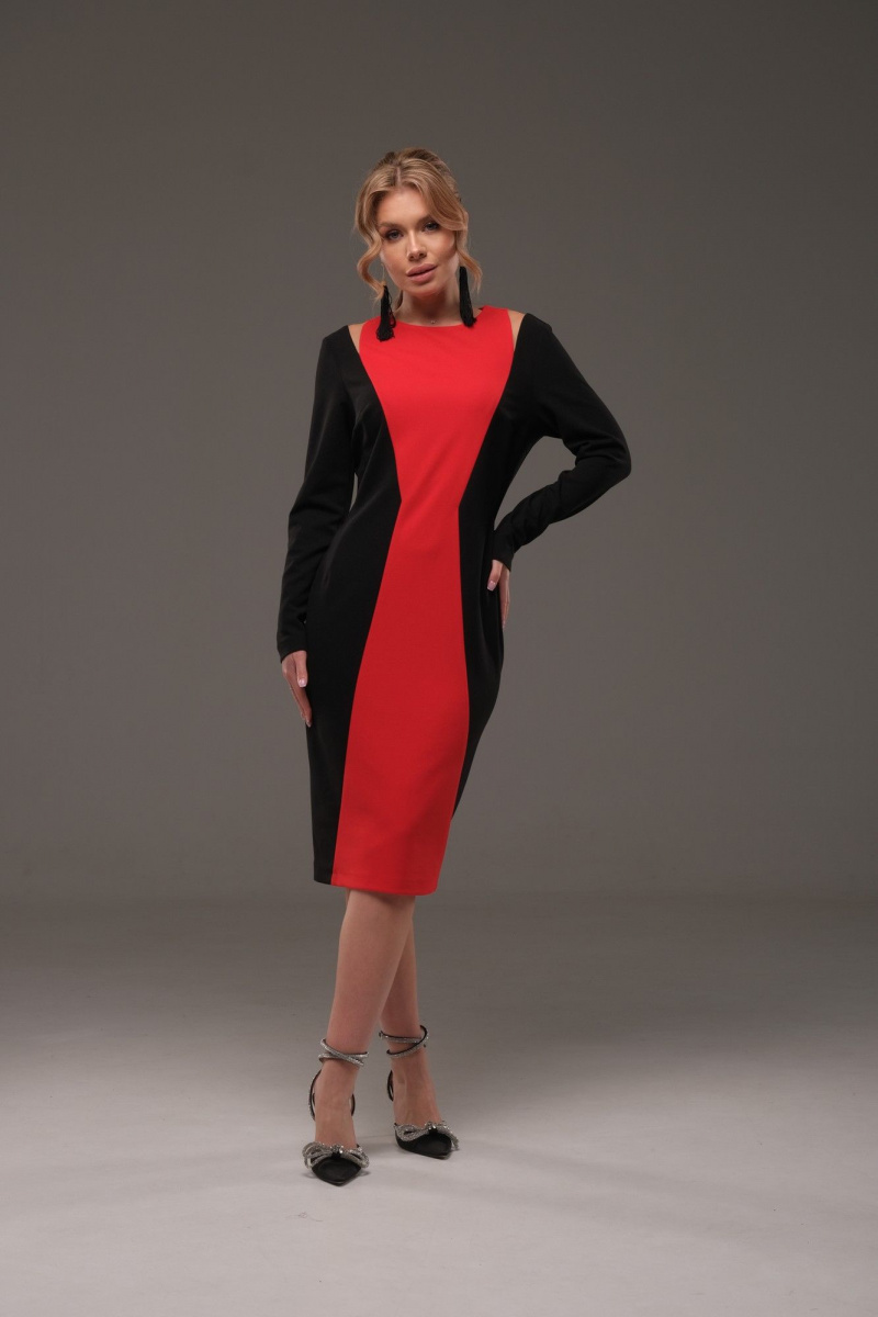 Платья Galean Style 958 красный