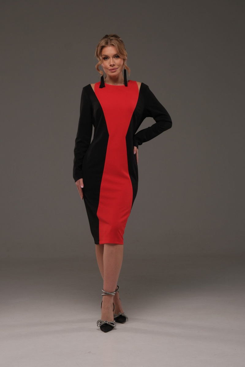 Платья Galean Style 958 красный