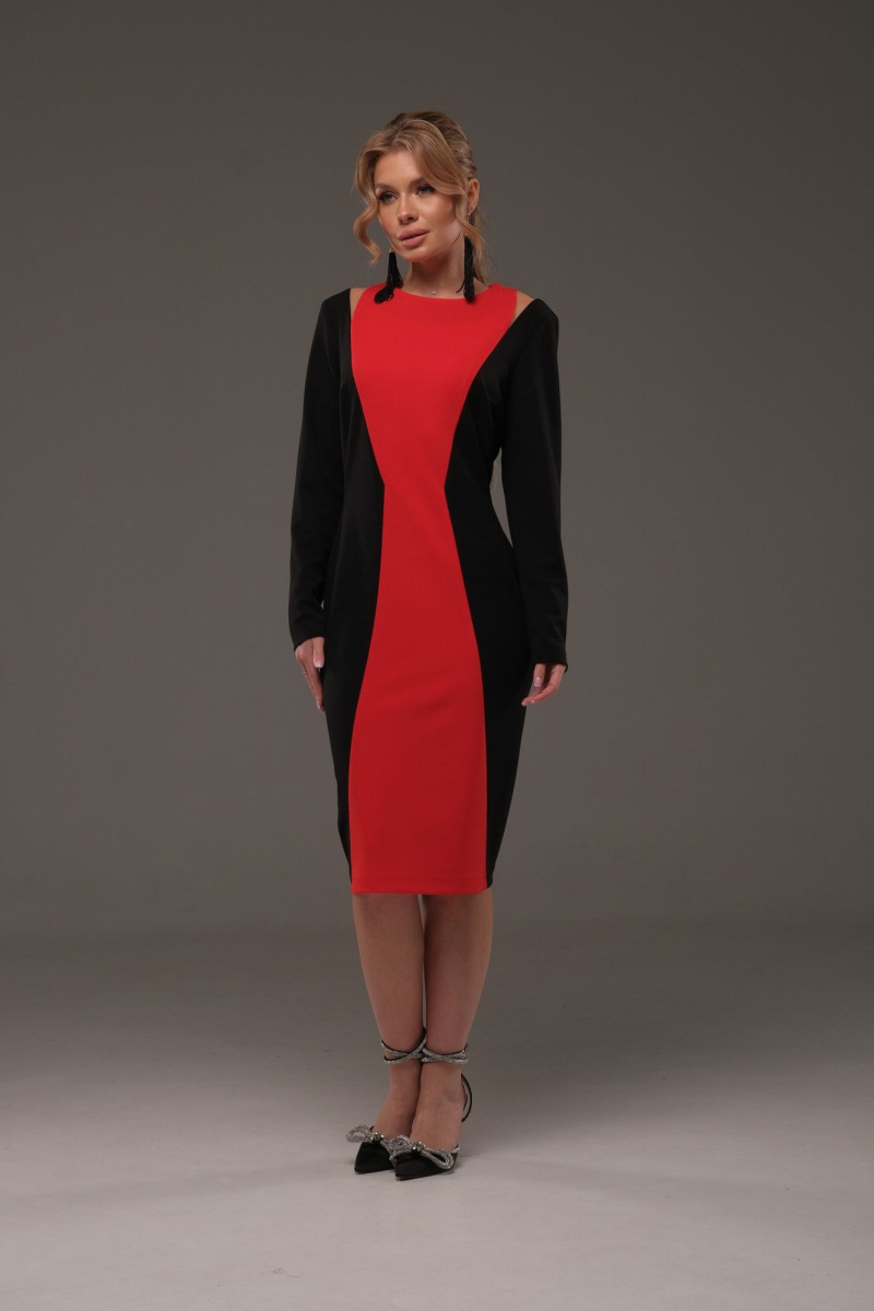 Платья Galean Style 958 красный