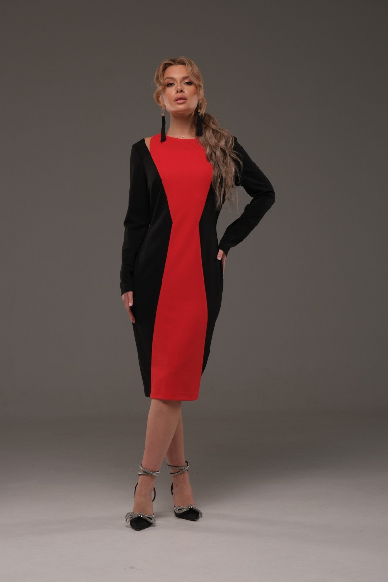 Платья Galean Style 958 красный