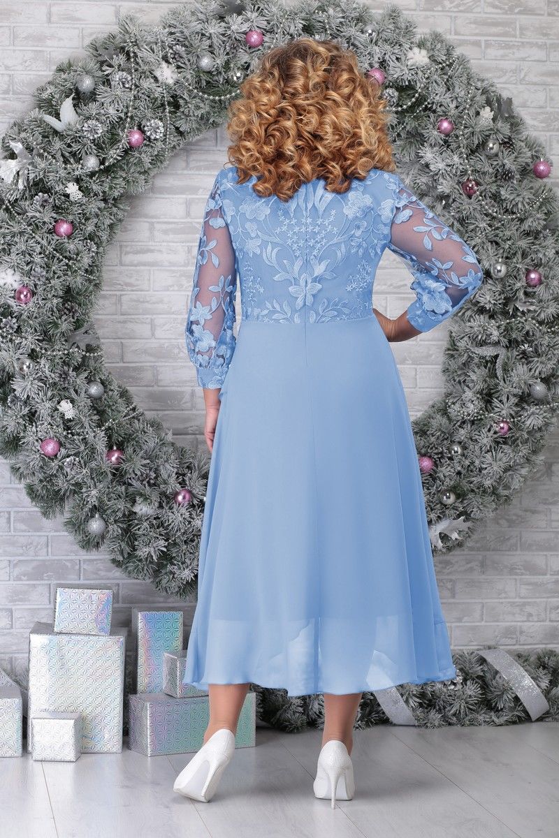 Платье Ninele 5813 голубой