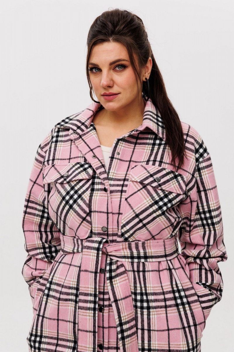 Рубашки Anelli 1338 розовый_кизил