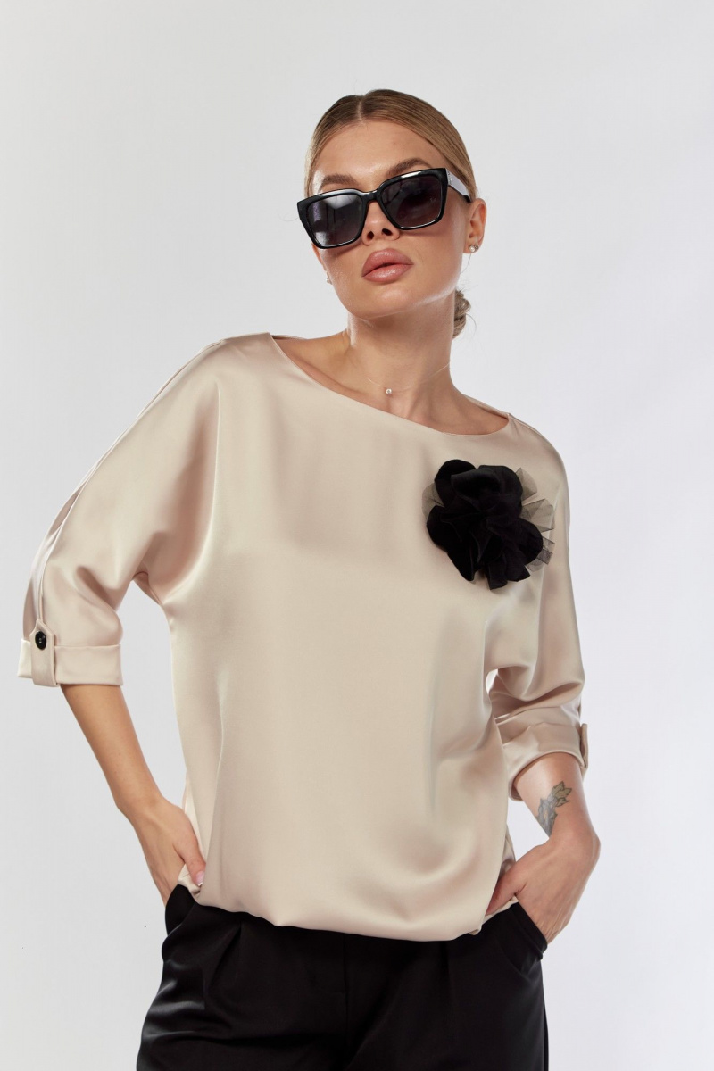 Блузы Talia fashion 434 светлый_беж