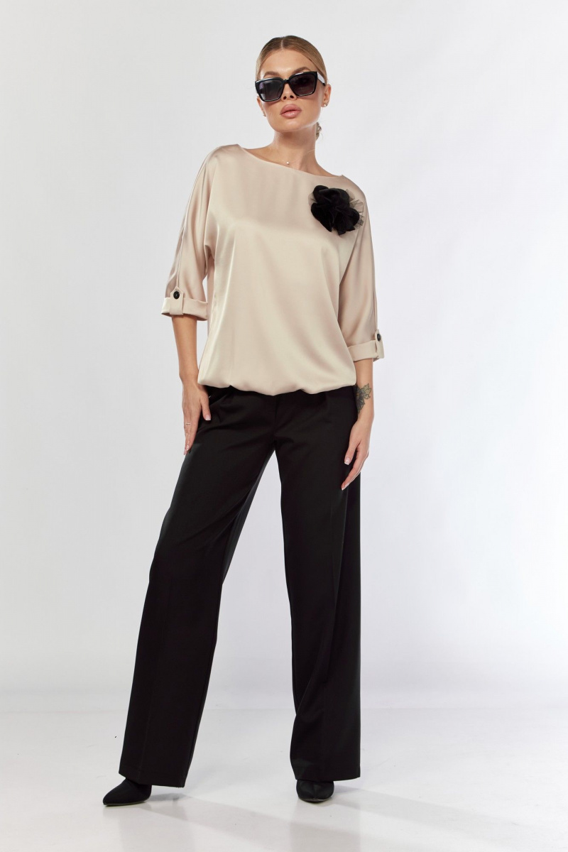 Блузы Talia fashion 434 светлый_беж