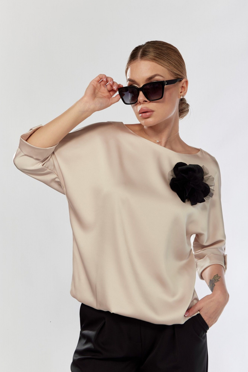Блузы Talia fashion 434 светлый_беж