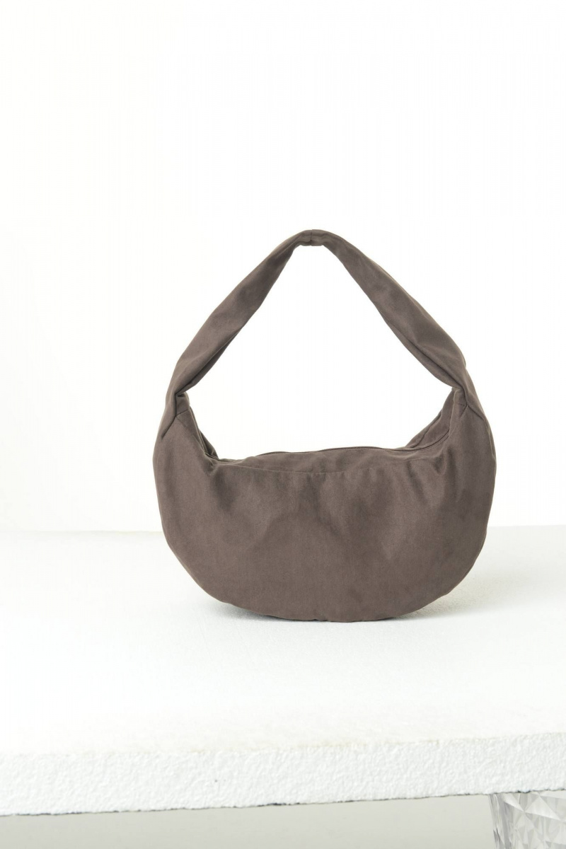 Женская сумка MT.Style HOBO brown-velour