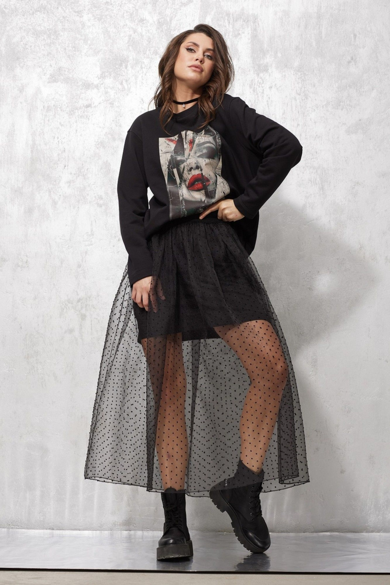 Джемперы MG Wear 2223 черный
