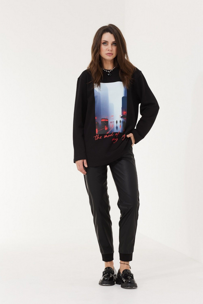 Джемперы MG Wear 2224 черный
