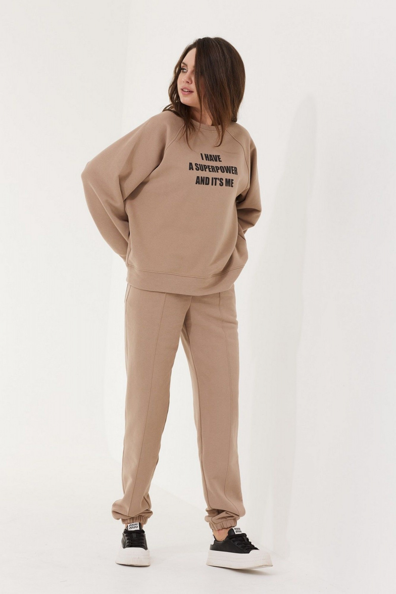 Джемперы MG Wear 2230 бежевый