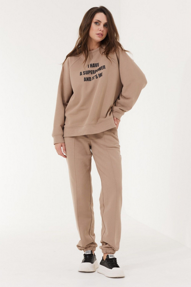 Джемперы MG Wear 2230 бежевый