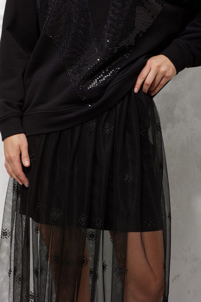 Юбки MG Wear 3107 черный