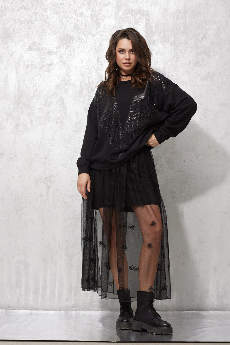 Юбки MG Wear 3107 черный