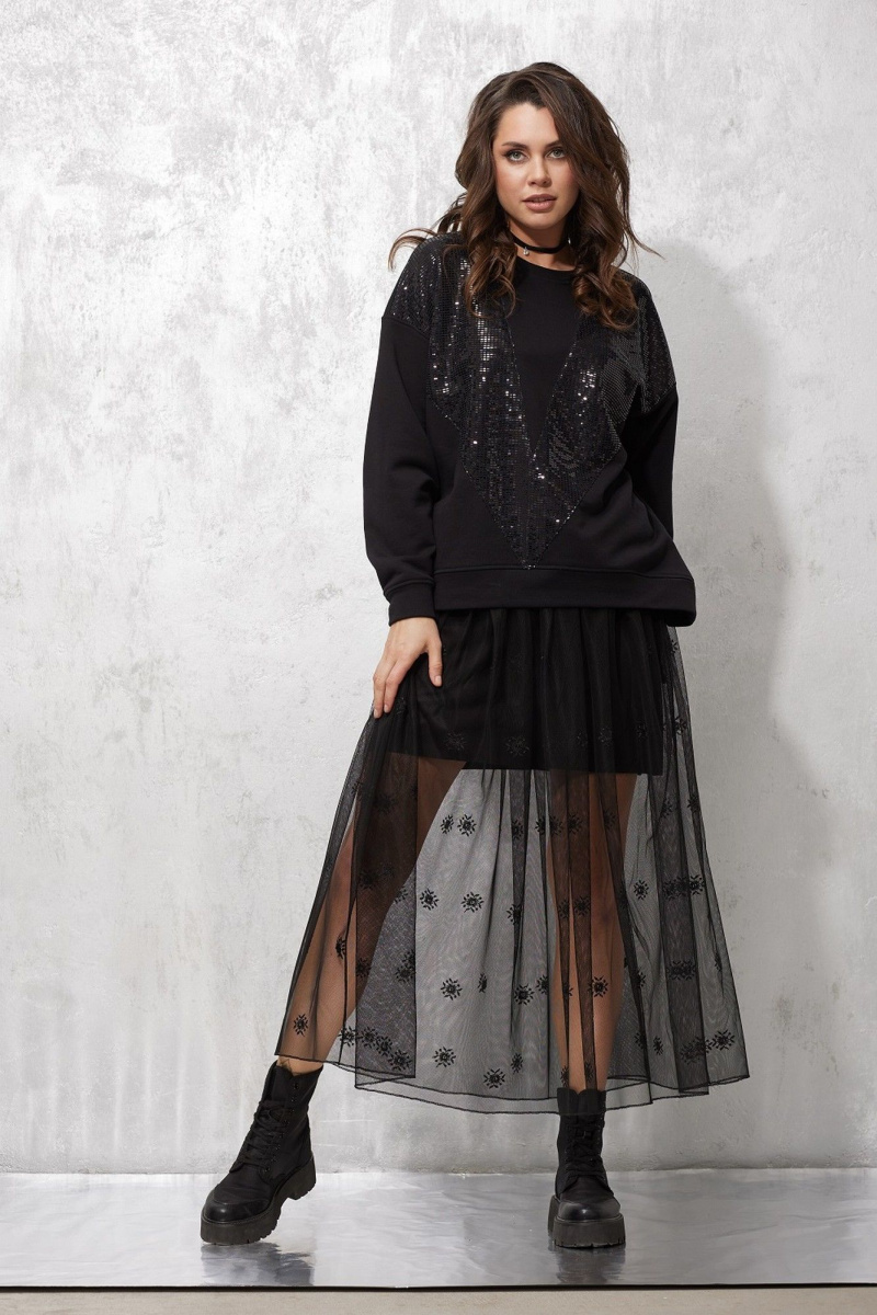 Юбки MG Wear 3107 черный