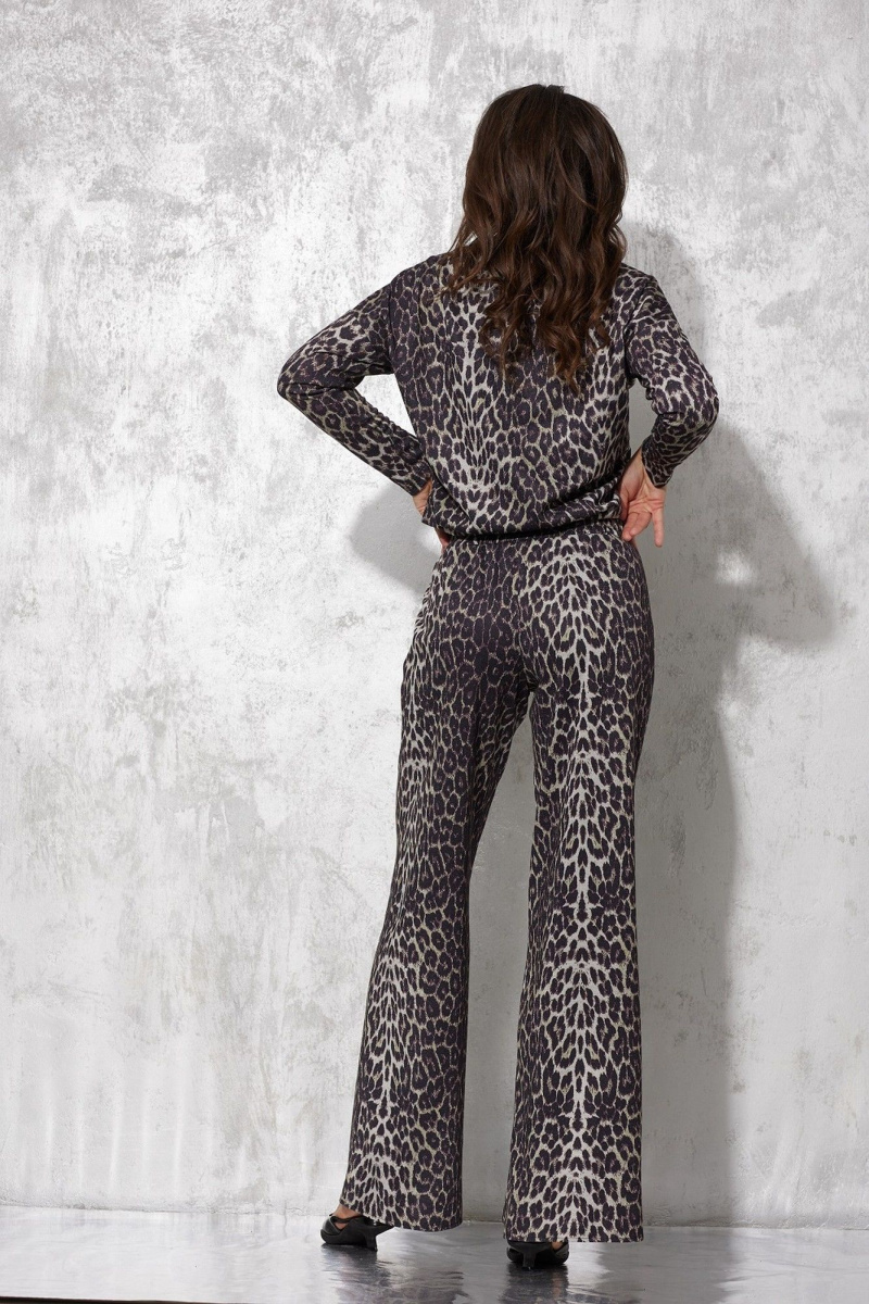 Брюки MG Wear 4138 леопард_с_блеском