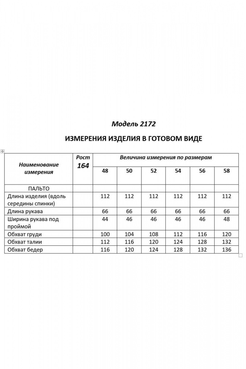 Женское пальто Shetti 2172 черный